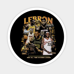 Lebron James Retro Vintage Magnet